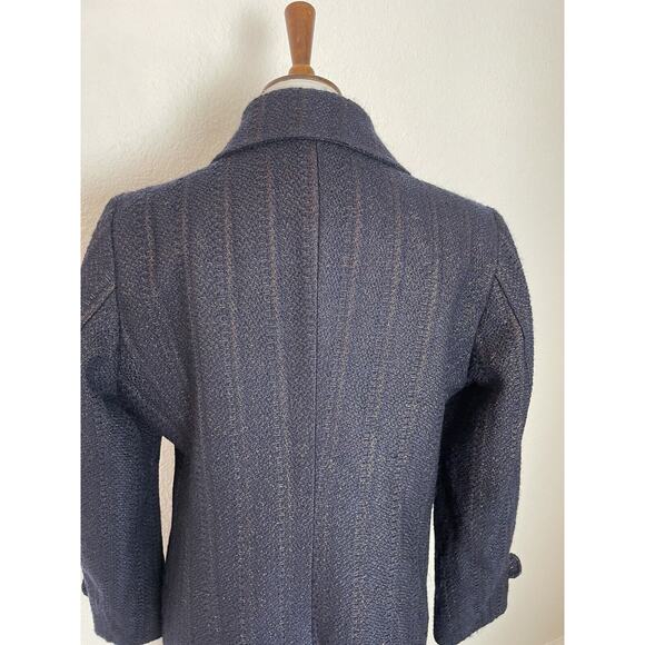 CNC Costume National Navy Long Coat - Picture 8 of 11